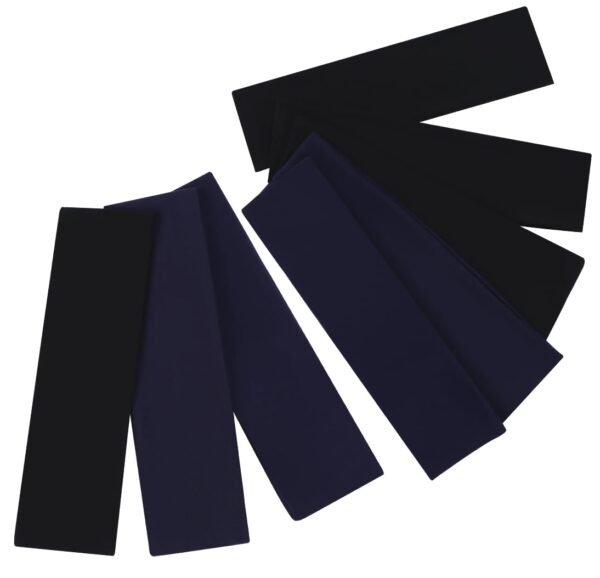 8 Pack Sport Headbands for Women, Elastic Soft Fabric Non-Slip Hair Bands Hair Warp for Daily Workout Yoga Running Sports