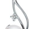 Genuine Premium AAA Top Grade 9-10mm Cultured White Pearl Pendant Necklace 18K Gold Plated 925 Silver - Gifts for Women for Her Wife Mom Daughter (White, gold-plated-silver)