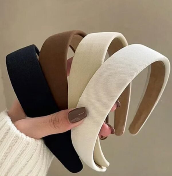 51AaYAWyhgL._SL1001 Headbands for Women Non Slip Trendy Headbands for Women’s Hair 1 inch Wide Cute Headband for Girls, Fall Head Bands Elastic Hair Bands for Womens Fashion Accessories for Women 4PCS