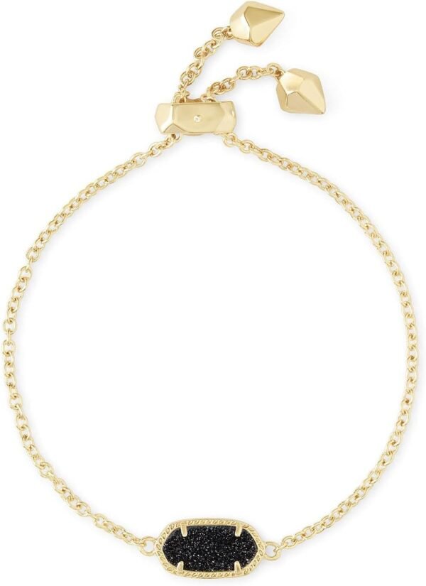 Elaina Adjustable Chain Bracelet for Women, Fashion Jewelry, Gold-Plated