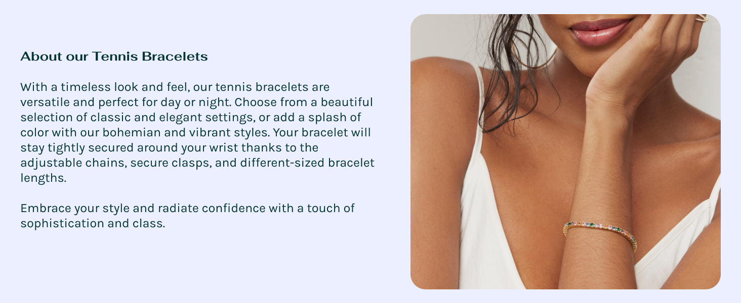 ABOUT TENNIS BRACELET