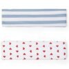 6183thNHI0L._SL1500 Fashion Women's Headbands for Short Hair Non Slip Elastic Floral Hairbands, Soft Fabric 2 Inches Thick Stripe Head Bands for Girls, Valentine's Day Heart Headbands