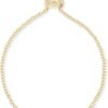 Elaina Adjustable Chain Bracelet for Women, Fashion Jewelry, Gold-Plated