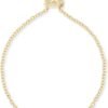 Elaina Adjustable Chain Bracelet for Women, Fashion Jewelry, Gold-Plated