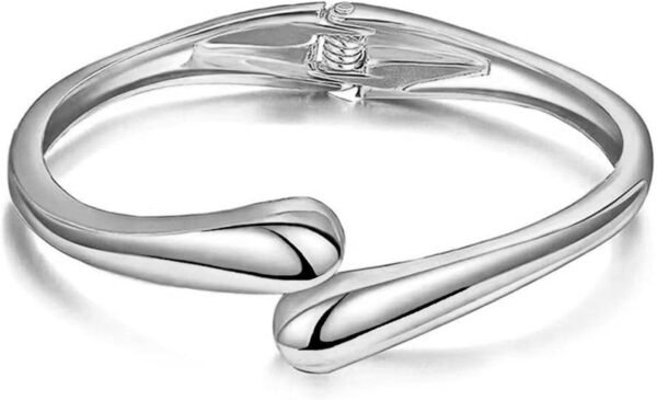 Gold Bangle Bracelets for Women Teens Trendy Chunky Adjustable Twist Cuff Bracelet Jewelry Gifts