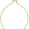 Elaina Adjustable Chain Bracelet for Women, Fashion Jewelry, Gold-Plated
