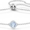 Una Angelic Bracelet Collection with Cushion Cut Crystals