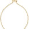Elaina Adjustable Chain Bracelet for Women, Fashion Jewelry, Gold-Plated
