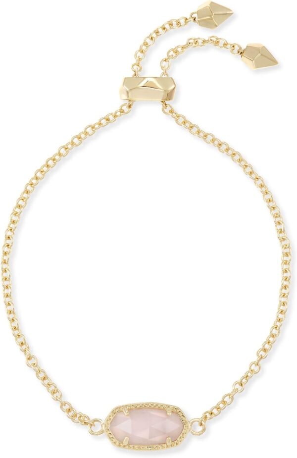 Elaina Adjustable Chain Bracelet for Women, Fashion Jewelry, Gold-Plated