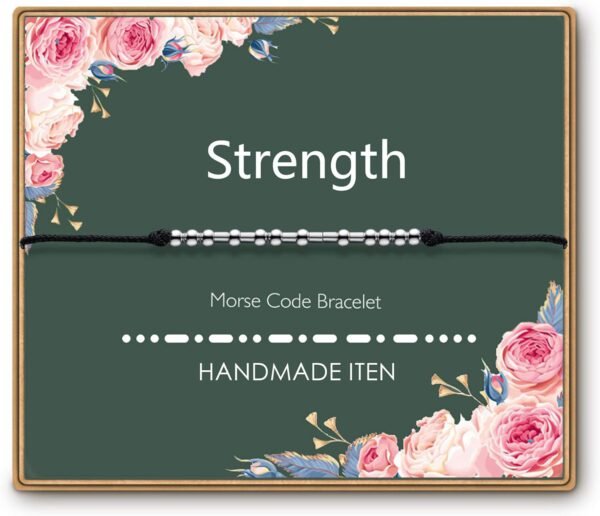Morse Code Bracelets for Women, Funny Birthday Gifts, Best Friend Friendship Gifts