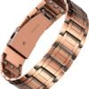717NnS6ZXAL._AC_SL1500 Men's Copper Bracelet,3X Strength 99.99% Pure Copper Magnetic Bracelets with Magnets,Adjustable Length with Sizing Tool