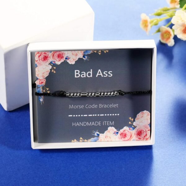 Morse Code Bracelets for Women, Funny Birthday Gifts, Best Friend Friendship Gifts