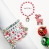 71Enq6L26nL._AC_SL1500 Stocking Stuffers - 6 Pack Bracelets for Teens Women| Christmas Gifts for Women Men Adults - Christmas Decorations Accessories Shirts Outfits | Xmas Sweater Dresses for Girls 2025