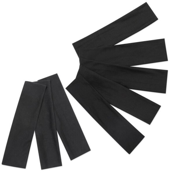 8 Pack Sport Headbands for Women, Elastic Soft Fabric Non-Slip Hair Bands Hair Warp for Daily Workout Yoga Running Sports