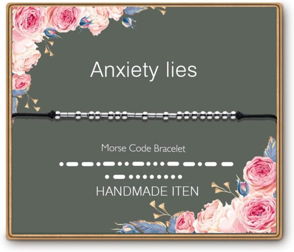 Morse Code Bracelets for Women, Funny Birthday Gifts, Best Friend Friendship Gifts
