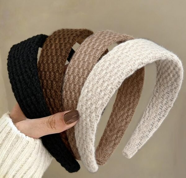 71eT2-n68GL._SL1256 Headbands for Women Non Slip Trendy Headbands for Women’s Hair 1 inch Wide Cute Headband for Girls, Fall Head Bands Elastic Hair Bands for Womens Fashion Accessories for Women 4PCS