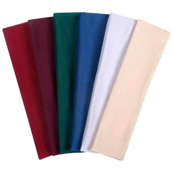 71iTP3JVN4L._SL1500 Fashion Women's Headbands for Short Hair Non Slip Elastic Floral Hairbands, Soft Fabric 2 Inches Thick Stripe Head Bands for Girls, Valentine's Day Heart Headbands