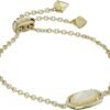 Elaina Adjustable Chain Bracelet for Women, Fashion Jewelry, Gold-Plated