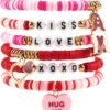 71zGsEOlOML._AC_SL1500 Stocking Stuffers - 6 Pack Bracelets for Teens Women| Christmas Gifts for Women Men Adults - Christmas Decorations Accessories Shirts Outfits | Xmas Sweater Dresses for Girls 2025