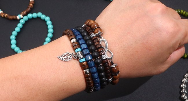 leather bracelet for men