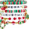 81rZj1lkuKL._AC_SL1500 Stocking Stuffers - 6 Pack Bracelets for Teens Women| Christmas Gifts for Women Men Adults - Christmas Decorations Accessories Shirts Outfits | Xmas Sweater Dresses for Girls 2025