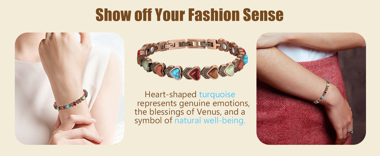 Feraco Copper Bracelets for Women for athritis