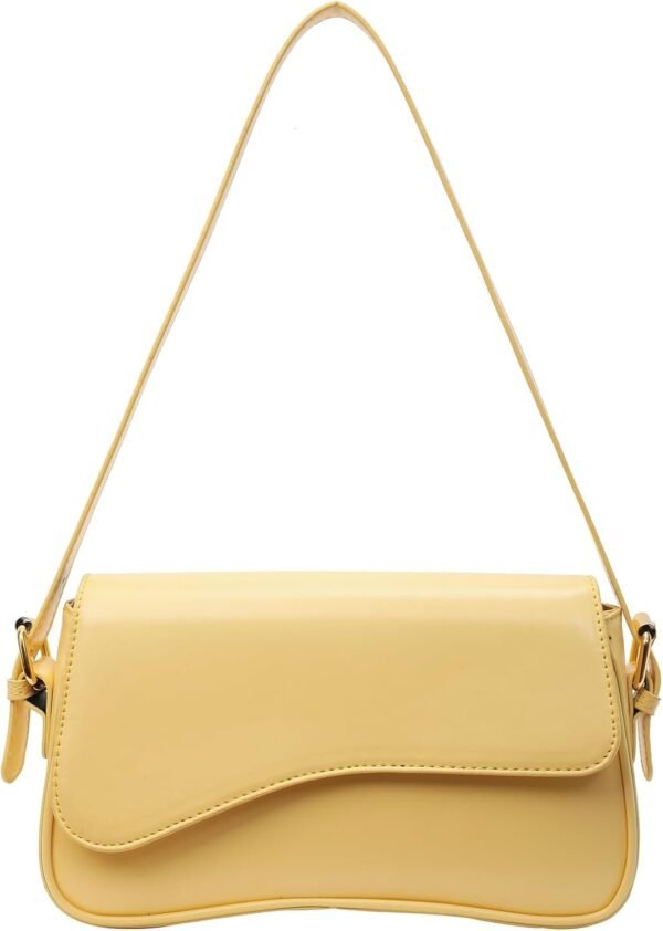 PU Leather Tote Bag for Women with 2 Removable Straps and Zipper Closure