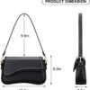 Shoulder Bag for Women Small Clutch Purses Cute Hobo Handbag Trendy Underarm Bag