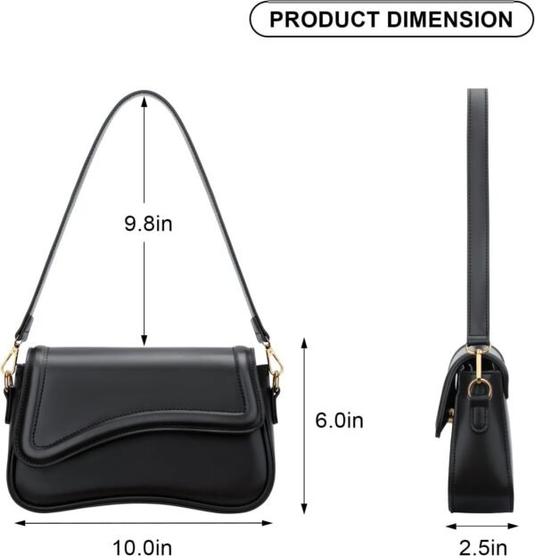 Shoulder Bag for Women Small Clutch Purses Cute Hobo Handbag Trendy Underarm Bag