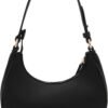 Small Crescent Shoulder Bag Underarm Purse