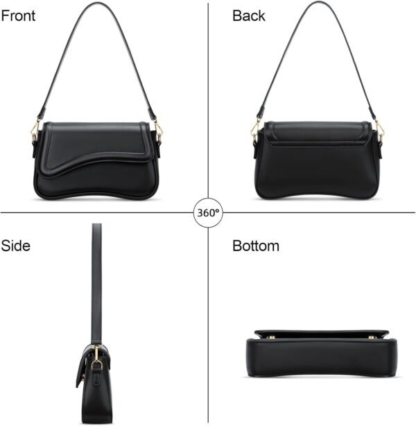 Shoulder Bag for Women Small Clutch Purses Cute Hobo Handbag Trendy Underarm Bag