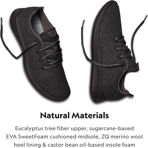 Men’s Wool Runner, Everyday Sneakers, Machine Washable Shoe Made with Natural Materials